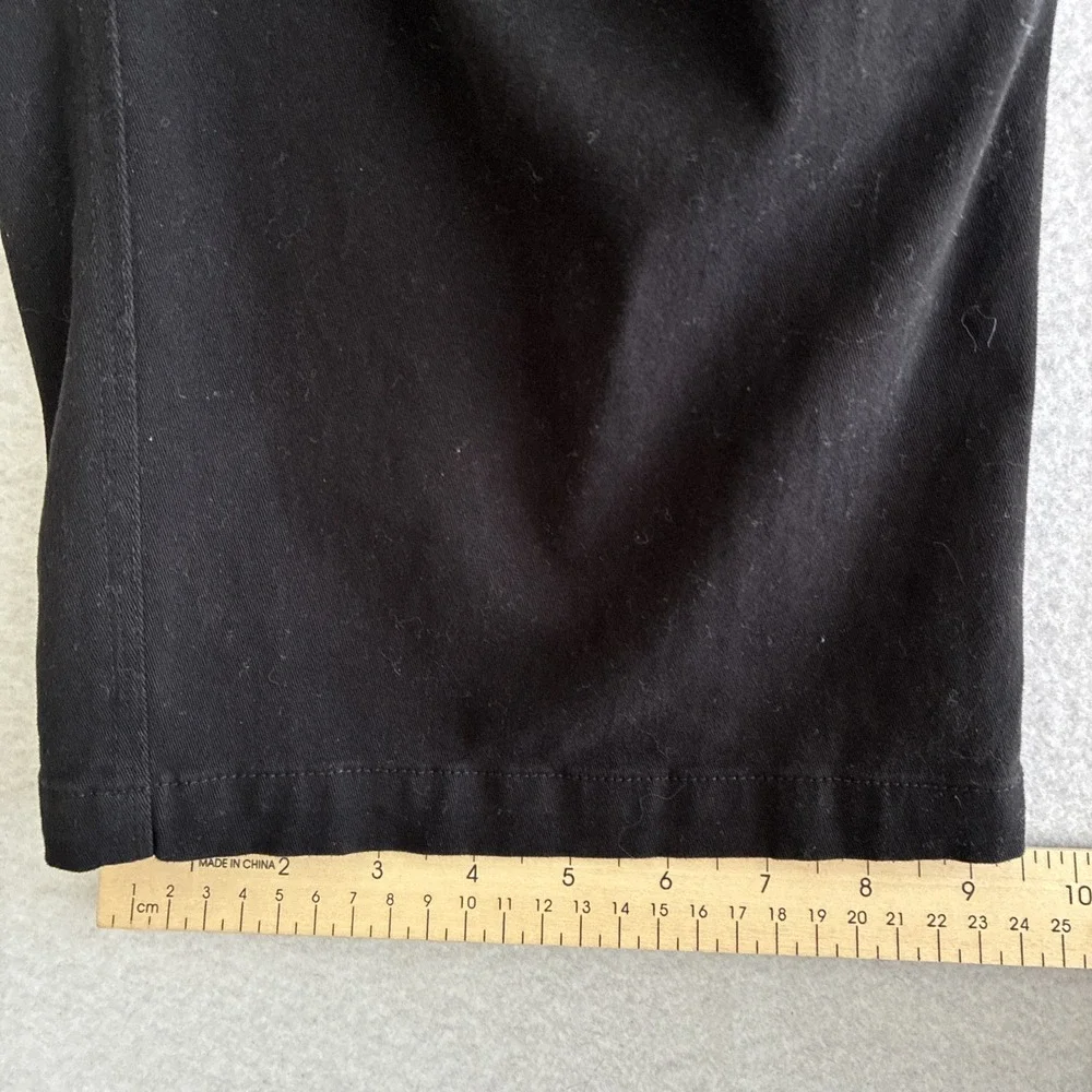 YoungLA Jeans Mens XL Black Streetwear Baggy Cargo All Over Embroidered Pants